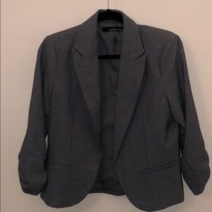 Gray blazer